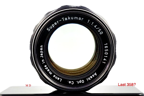 日本公式オンライン ペンタックス f1.4 50mm Super-Takumar ブラック SL フィルムカメラ